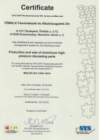 MSZ EN ISO 14001:2015